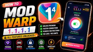 How To Mod 1.1.1.1 WARP | WARP+ Unlimited 🔥 | ModxRahulz screenshot 4