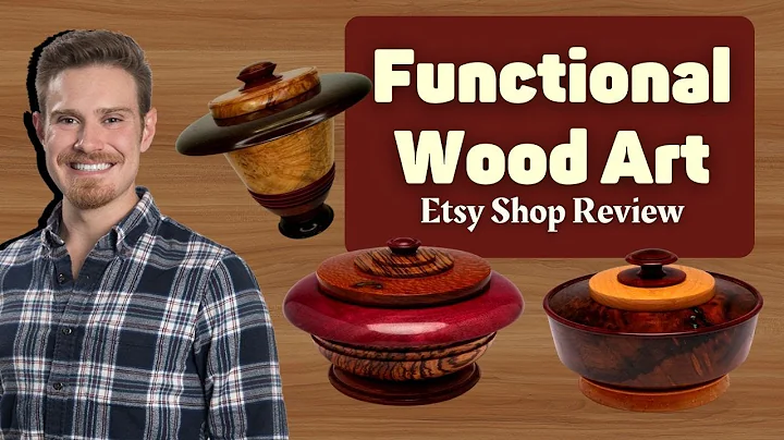 Unique Functional Wood Art - Etsy Shop Review