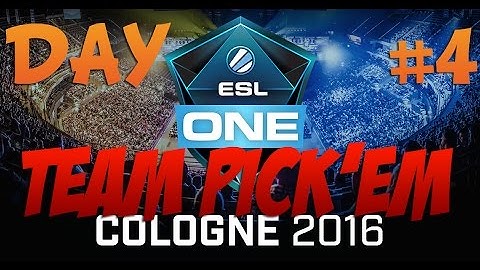 ESL One Cologne 2016 - Team Pick