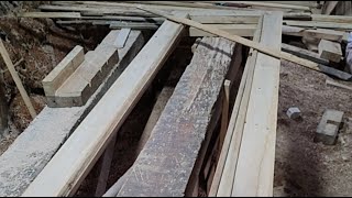 pemasangan lis jenderla #woodworking #carpenter