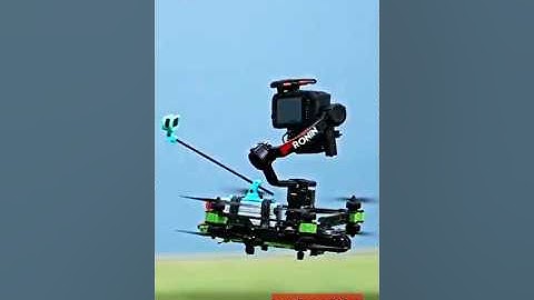 fpv drone technology and camera gimbal video shooting