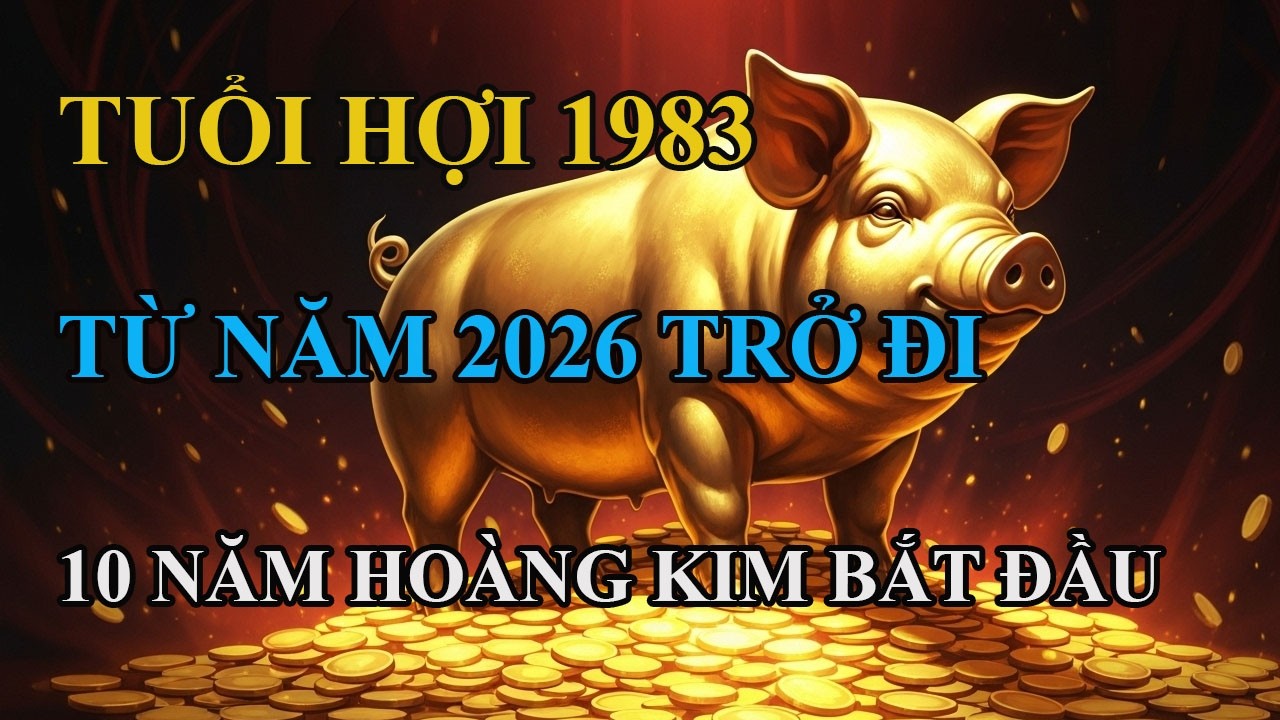 Vì sao tuổi 1983 nửa đầu đời vất vả? “10 năm vàng” của bạn mới bắt đầu!