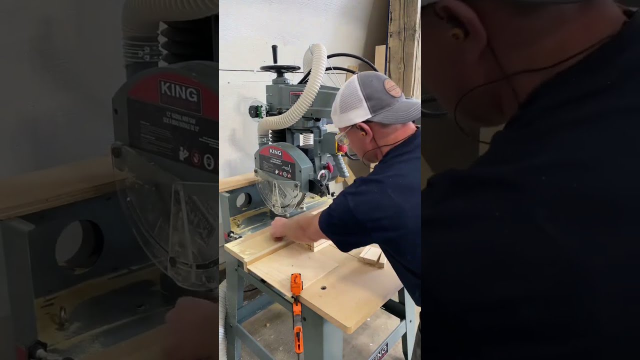 King radial arm saw discount