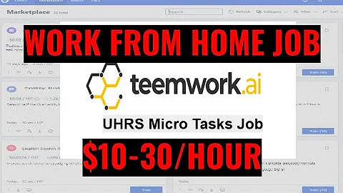 Kiếm $10 - $30 mỗi giờ với Teemwork.ai