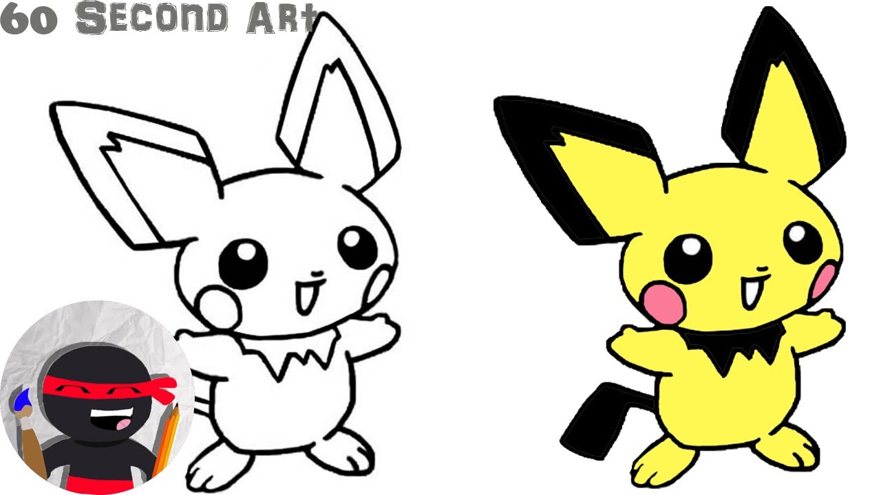 Featured image of post How To Draw Pichu How to draw the cat in the hat