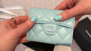 CHANEL 19C TIFFANY LIGHT BLUE UNBOXING