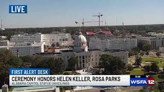Alabama Capitol unveiling ceremony for new statues