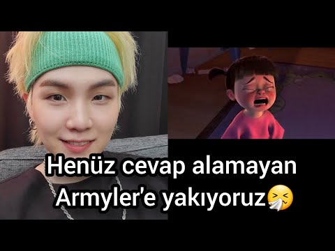 Yoongi'nin Türk Army'e verdiği komik cevap😂🇹🇷