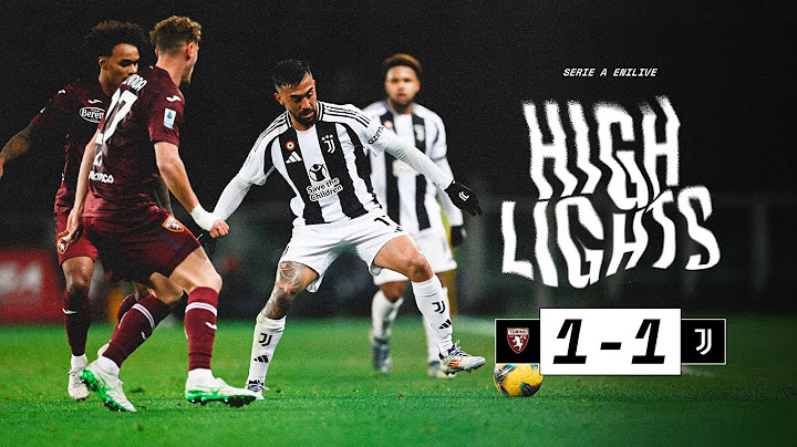 HIGHLIGHTS SERIE A | Torino 1-1 Juventus | Yildiz’ Goal | A draw in the Derby della Mole