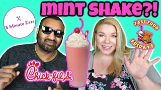 Chick Fil A Peppermint Chip Milkshake Review