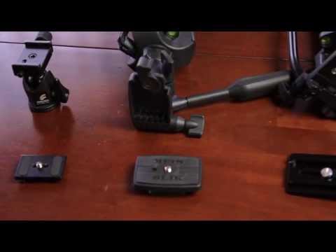 Quick Release Compatibility - Review of Manfrotto QR Adapter: Video Tips by Web Video Crew