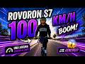 100Km/h... Rovoron s7 #patineteelectrico #rovoron #dji  #100km #velocidad #shorts @Rovoron