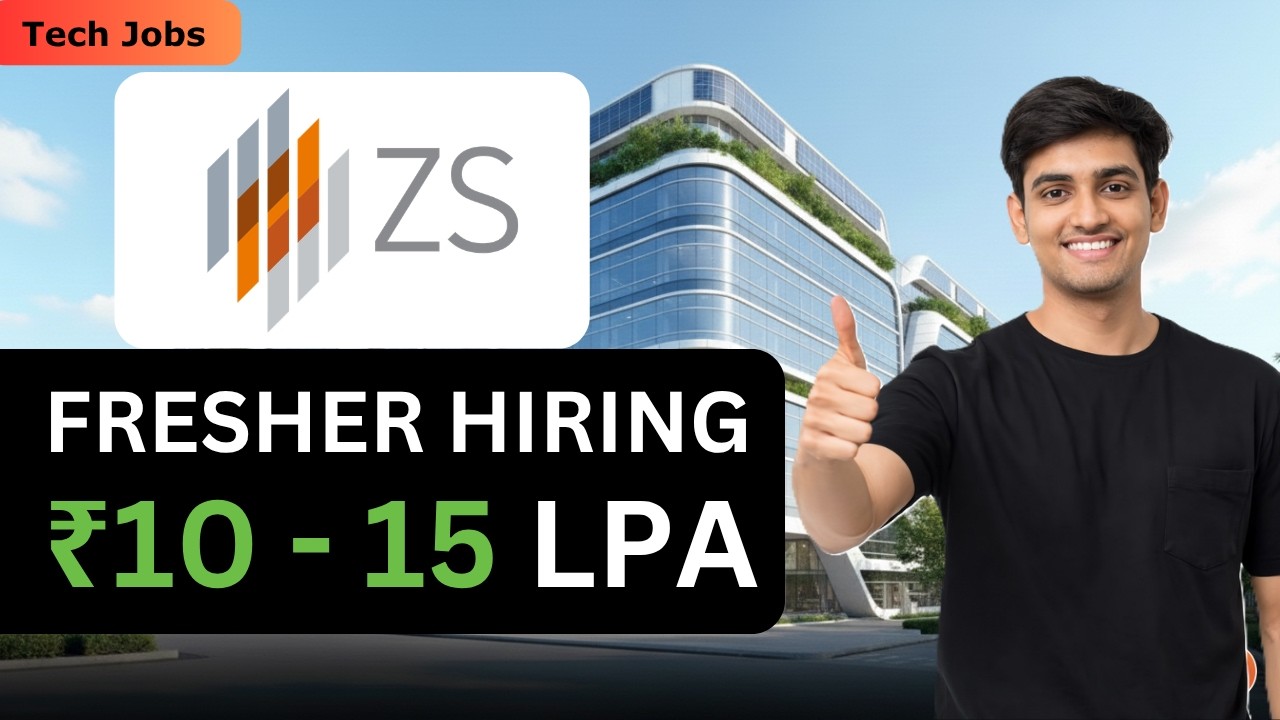 ZS Hiring Freshers 🔥 Associate + Software Engineer Remote Jobs | Btech ...