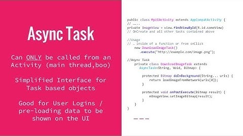 AsyncTask using Handler in Android Studio Tutorial