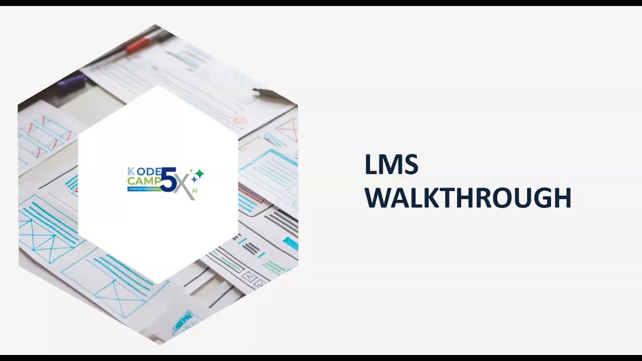 KodeCamp LMS Walkthrough - YouTube