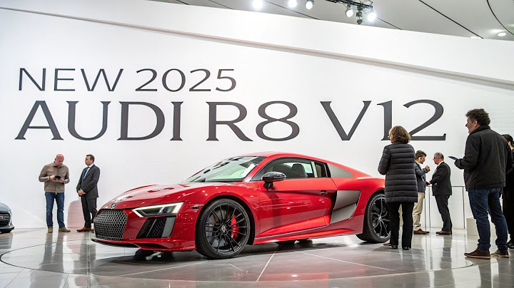 2025 Audi R8 V12 FINALLY Revealed – The Supercar World Just Changed!