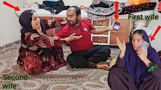 Hidden competition:The second wife's intense jealousy over her husband's contact with the first wife