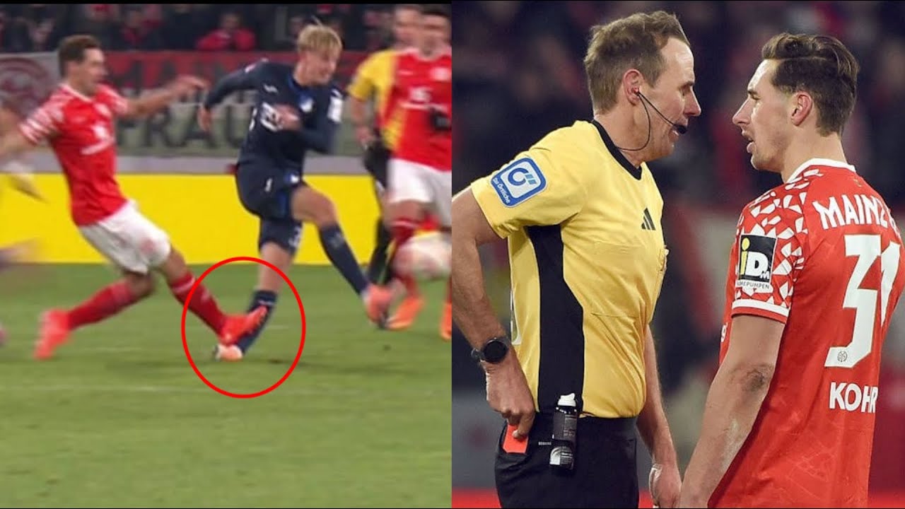 Dominik Kohr Apologizes After Brutal Red Card