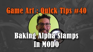 Quick Tip #40 : Baking Alpha Stamps In MODO