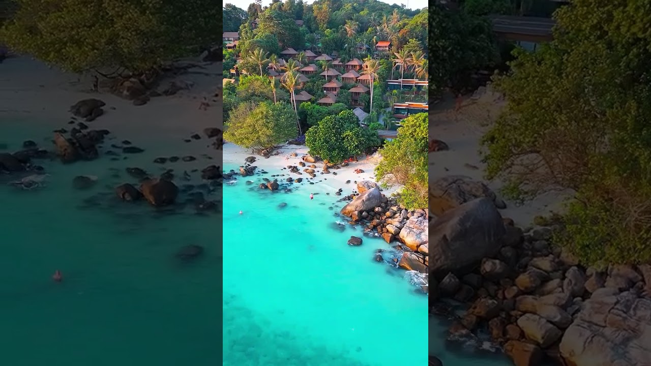 Morning light, islands of mystery 🏝️✨💦 📍maricilla Beach - Koh Lipe , Thailand 🇹🇭