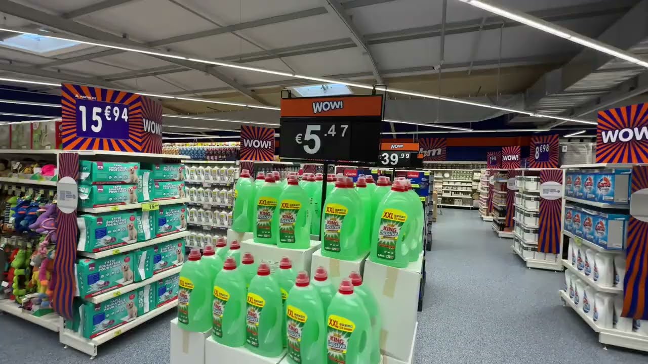 Viste du magasin B&M de Douai avant son ouverture