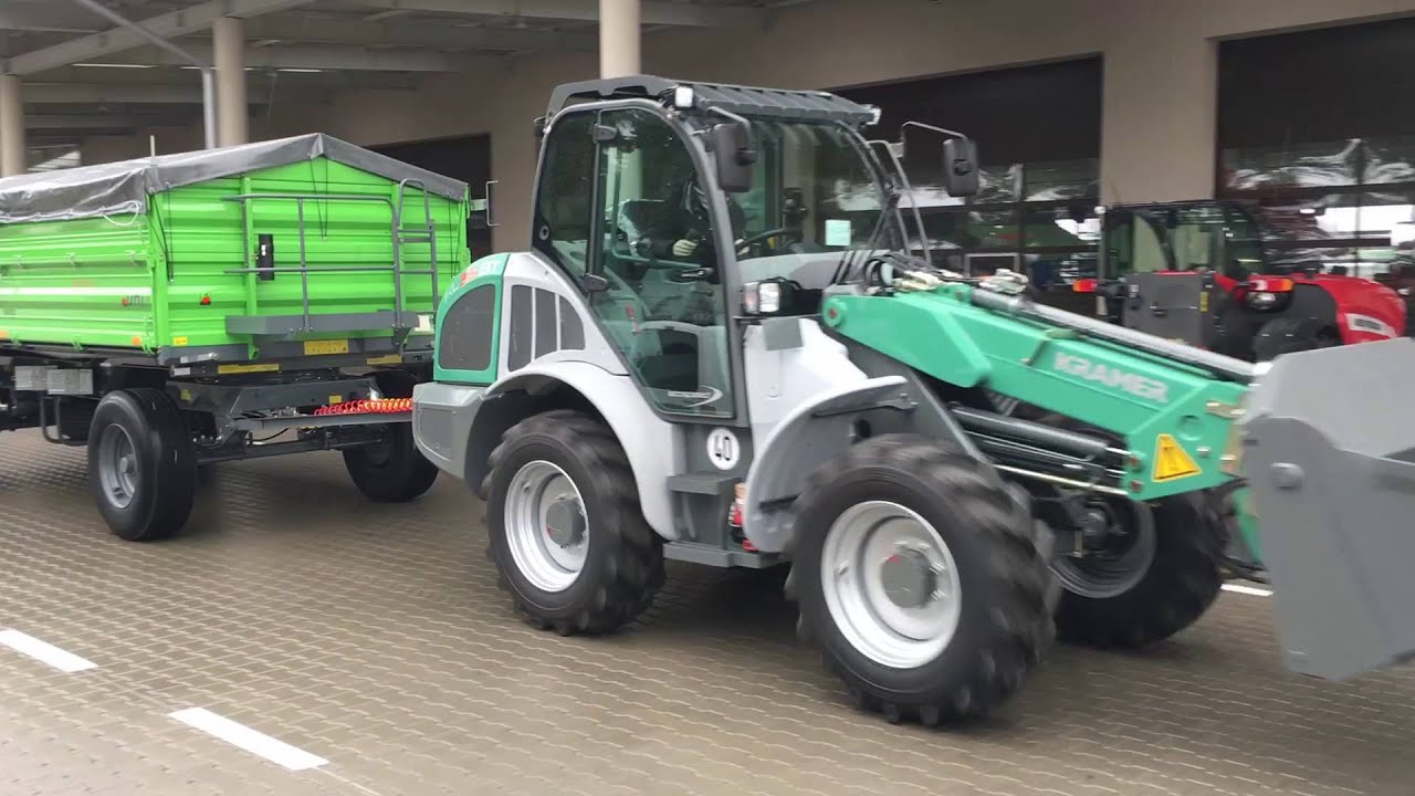 Ładowarka Kramer KL 35.8 T z przyczepą (KL35)