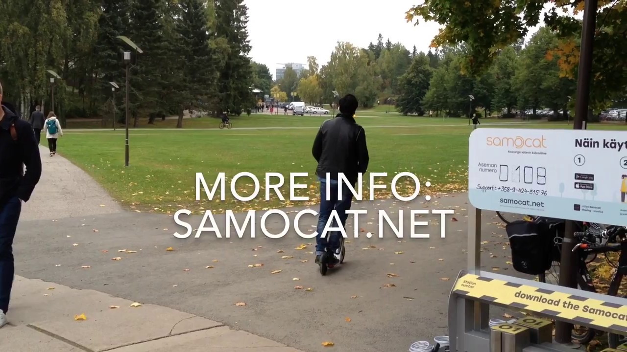Anant Shiv: Samocat Sharing at Otaniemi Campus aaltonen