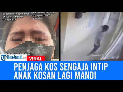 Viral Penjaga Kos Sengaja Intip Penghuni Kosan Lagi Mandi Lewat Jendela