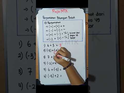 PENJUMLAHAN BILANGAN BULAT