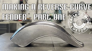 Making A Reverse Curve Fender - Part 1