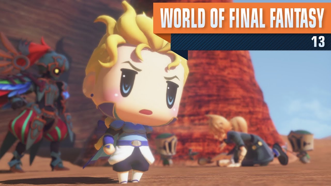 World of Final Fantasy #13 - Edgar e o Castelo do Deserto [PS4] [PT-BR] - YouTube