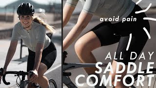 My 6 Tips To AVOID a Sore  On The Bike! Saddle Comfort Tips!