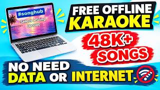 OFFLINE KARAOKE APP FOR PC/LAPTOP SONGHUB | NO NEED INTERNET | PWEDE KAHIT SAAN #songhub screenshot 4