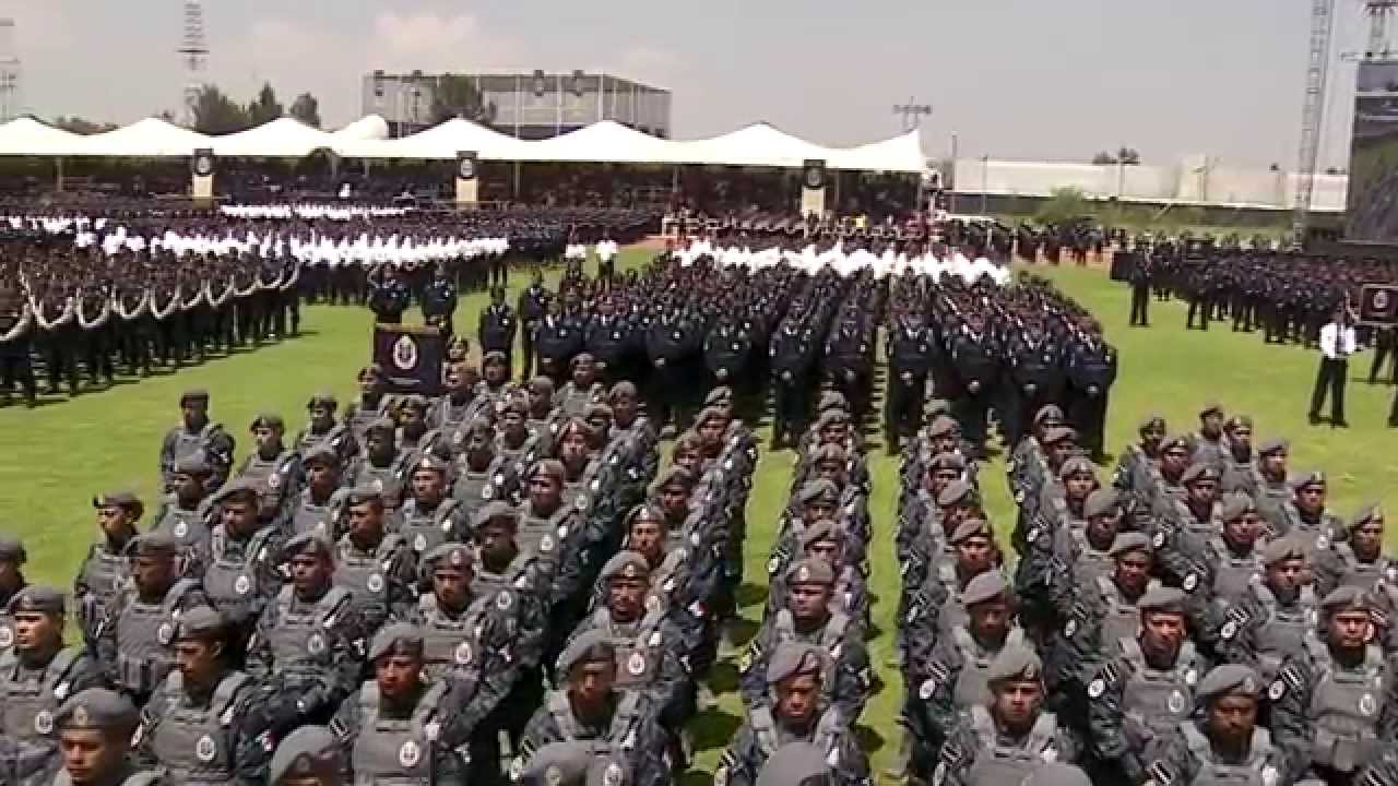 Bienvenida de los elementos de la División de Gendarmería