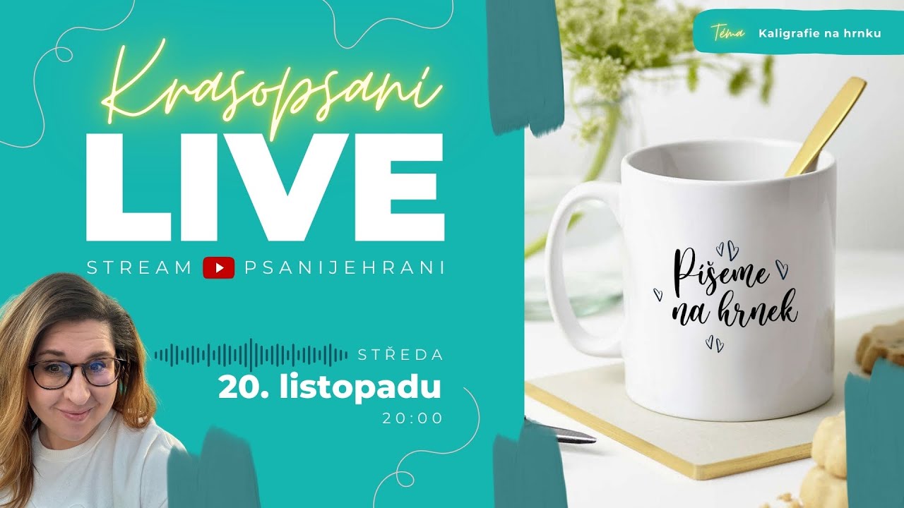 Krasopisný LIVE stream – Krasopsaní na hranek