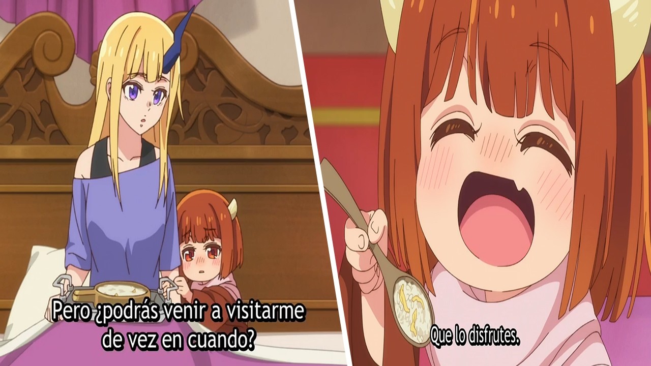 Cuando la hija del REY DEMONIO cuída a tu WAIFU para que no la ABANDONE y siempre se quede a su lado