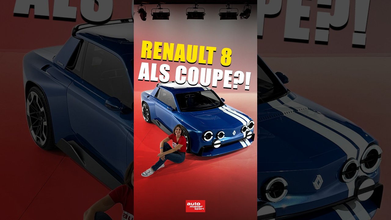 Renault 8 #Gordini Concept: Dürfen die das? 😯