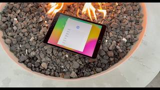 iPad 8 fireproof test