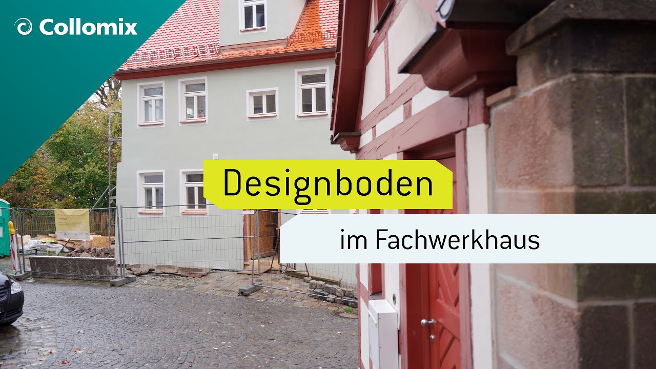 🇩🇪 Designboden (panDOMO) im Fachwerkhaus verlegen: Warum der LevMix die Arbeit erleichtert