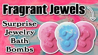 Using 3 Surprise Jewelry Bath Bombs at Once!