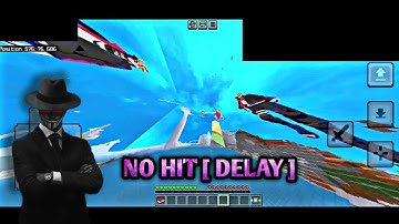 HvH With Hacker🥶| No Hand Move + No hit [ DELAY ]🔥🗿| #toolboxmcpe #minecraft