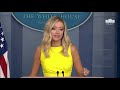 08/10/20: Press Secretary Kayleigh McEnany Holds a Press Briefing