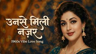 Unse Mili Nazar | Classic Hindi Love Song | Retro Bollywood 60s 70s Romantic Song