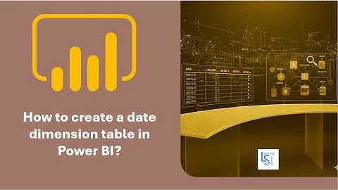 How to create a date dimension table in Power BI? | Design guidance for date tables in Power BI |