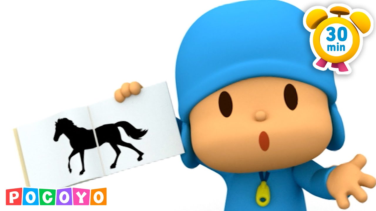 🐴 Dieren leren met pocoyo 🐕 [30 Min] | Pocoyo 🇳🇱 Nederland - Officieel kanaal | Cartoons voor kind
