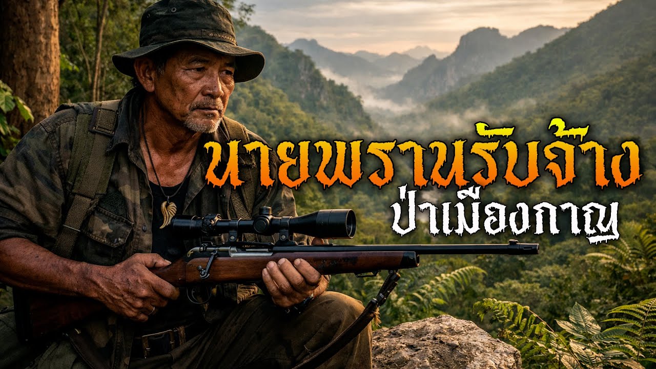 นายพรานรับจ้าง ป่าเมืองกาญ l พระจันร์เต็มดวง