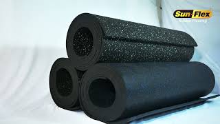 Rubber Rolls | Gym Rubber Rolls by SunFlex Rubber Flooring