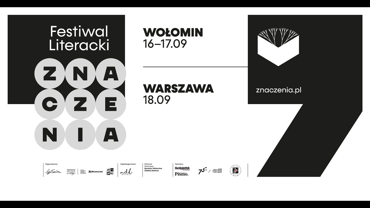 Festiwal Literacki ZNACZENIA 2023 | zapowiedź MIK - YouTube