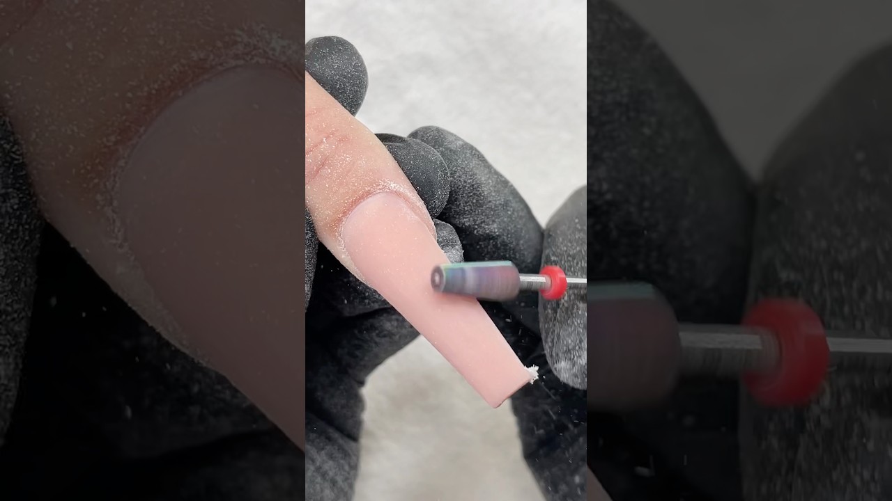 Long coffin nail shape 