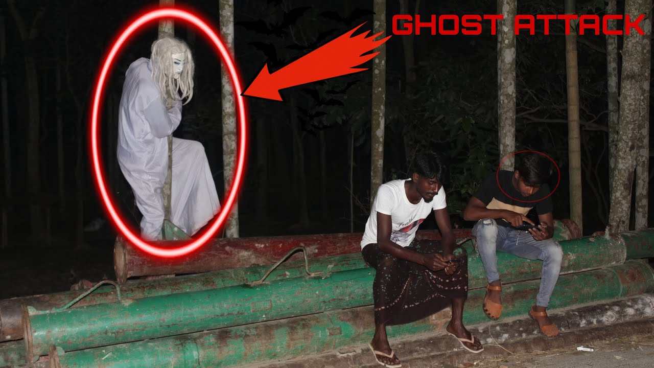 Real scary horror ghost attack prank || Viral Ghost prank 2022 || By BD ...
